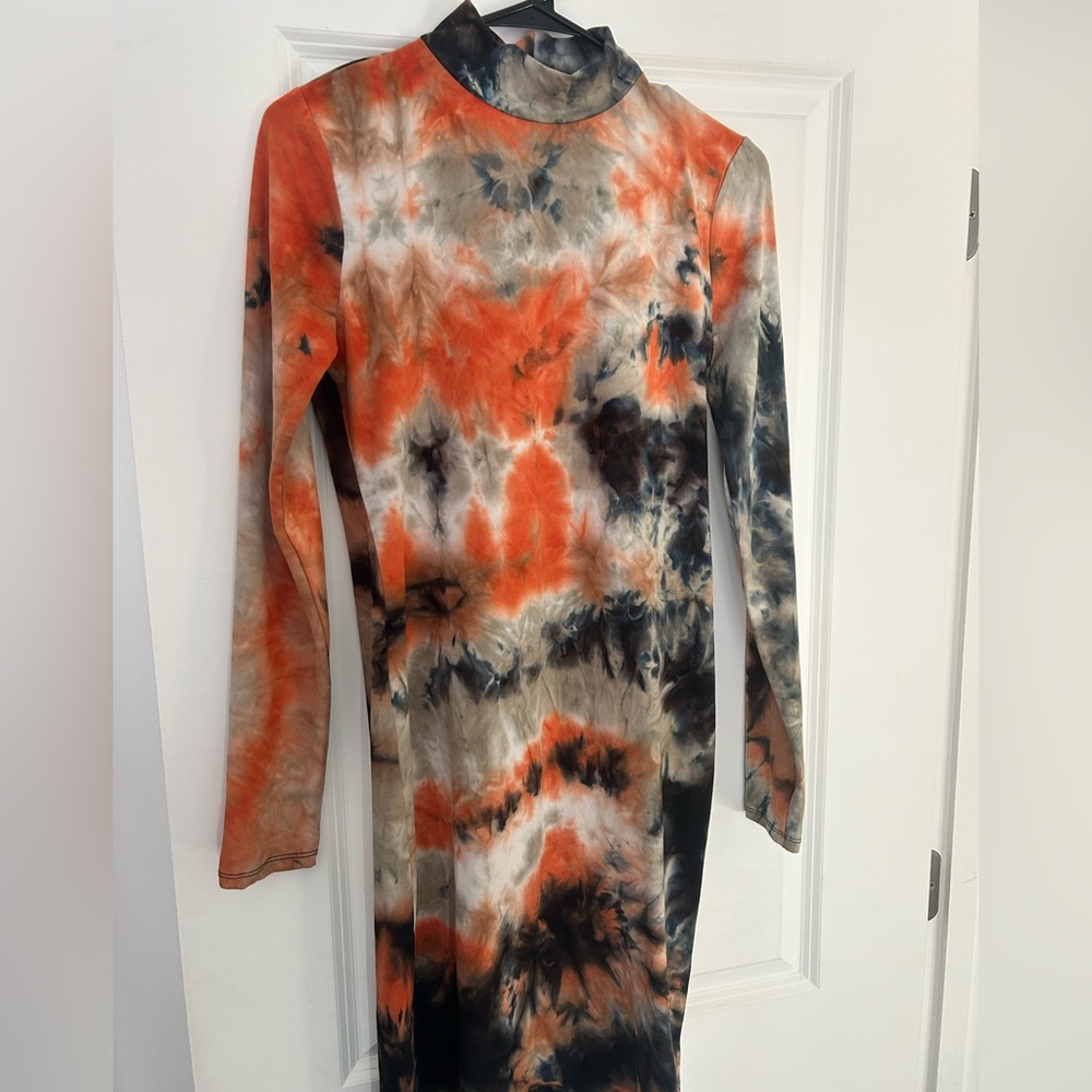 Knee length body con dress